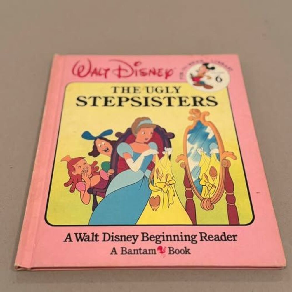 Walt Disney The Ugly Stepsisters Beginning Reader Bantam Book
